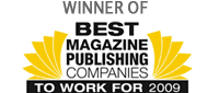 Best Magazine Publishing Companies to work for 2009