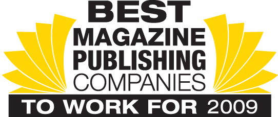 Trade Press Media Group is selected as one of the Best Magazine Publishing Companies to Work for in 2009 by Publishing Executive magazine.